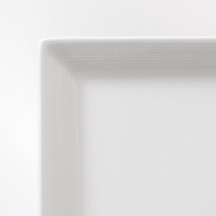 白いブランド食器｜23cm長角皿｜EXQUISITE｜ニッコー公式オンライン 