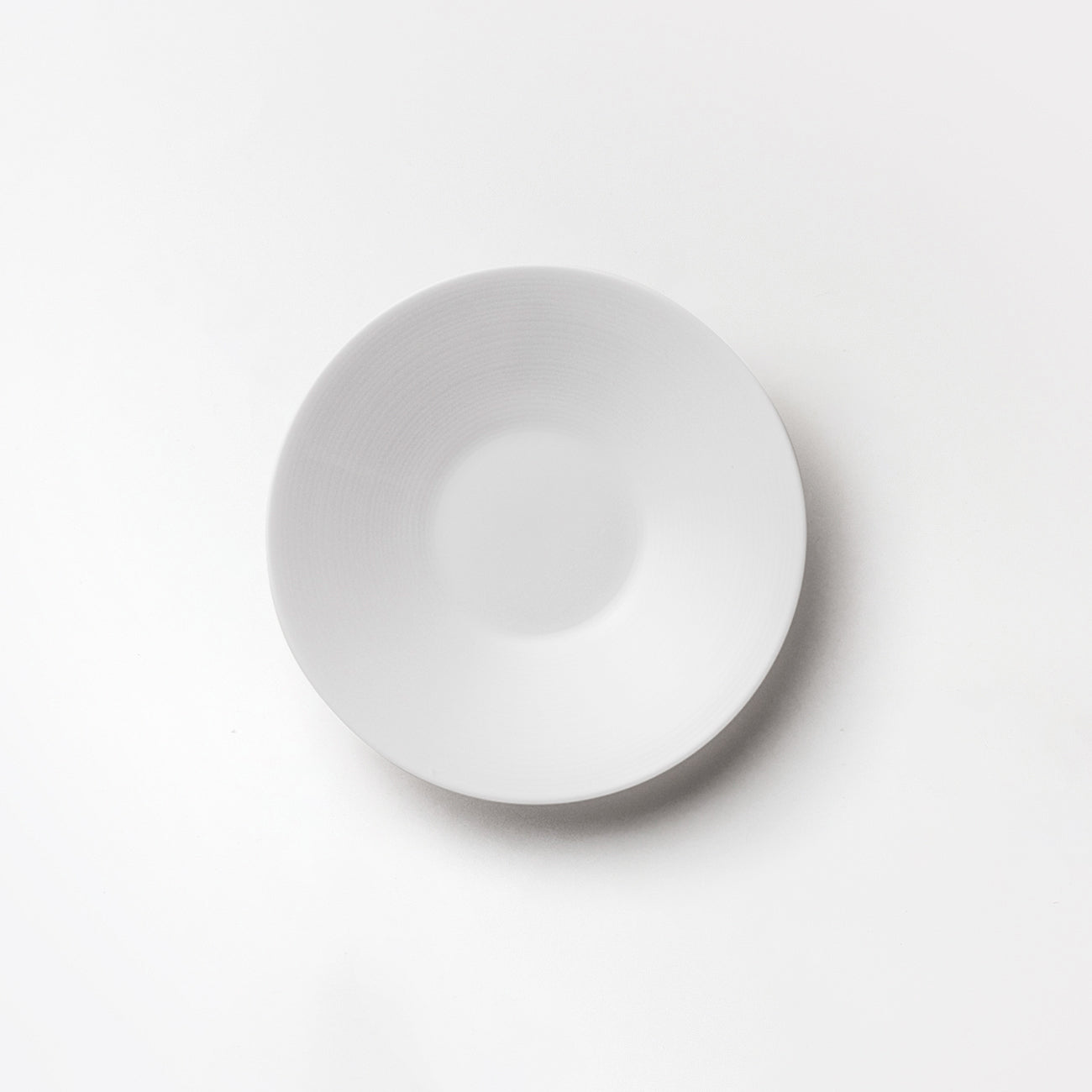 白いブランド食器｜14cmプレート (兼用碗ソーサー)｜EXQUISITE 