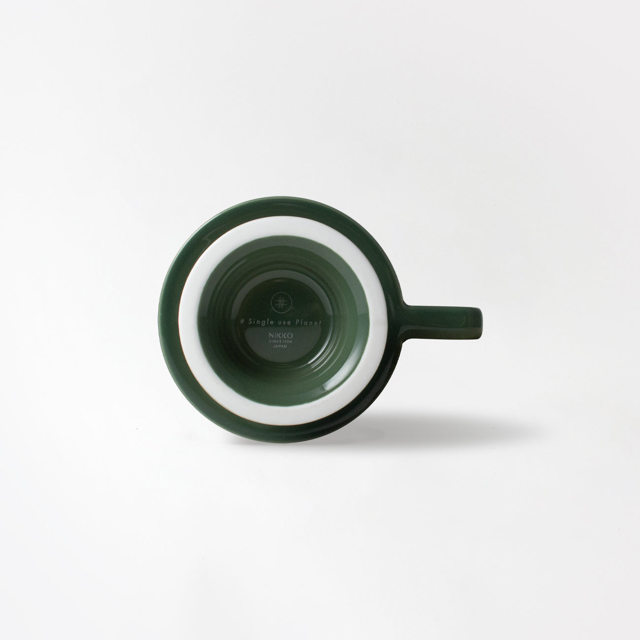 nikko食器｜#Single use Planet cup (アースグリーン)｜マグ｜ニッコー